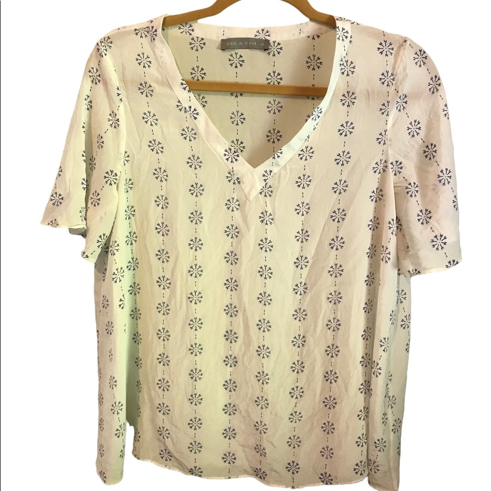 Zoe and Sam silk blouse S